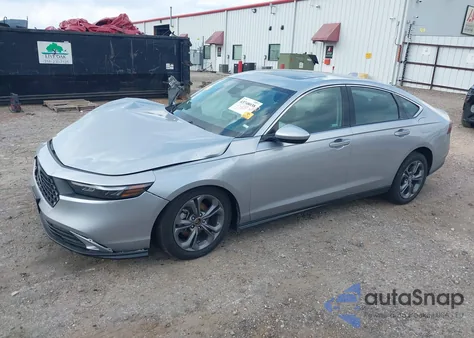 2024 Honda Accord Ex z USA, uszkodzony, nr VIN 1HGCY1F34RA009595